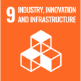 Industry, innovation and infrastructure badge